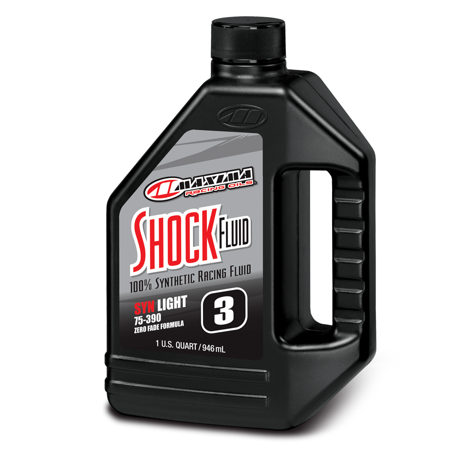 MAXIMA RACING OIL Synthetic Shock Oil - 3wt - 1 U.S. quart 50-57901