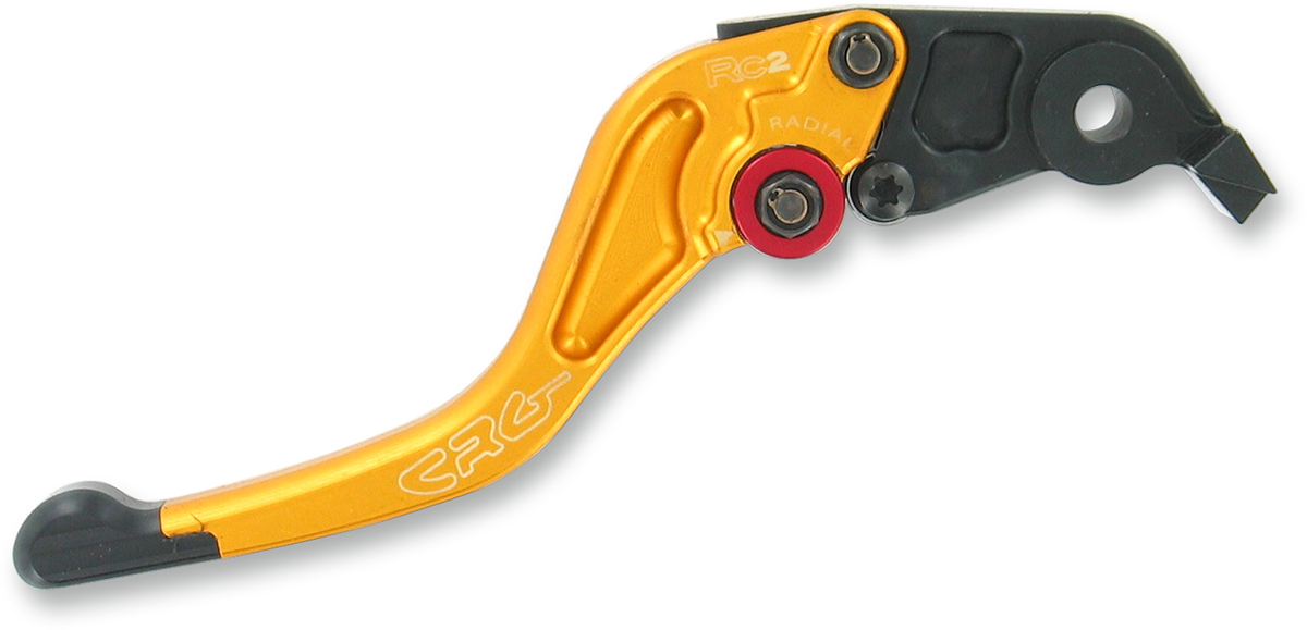 CRG Brake Lever - RC2 - Short - Gold 2RB-514-H-G