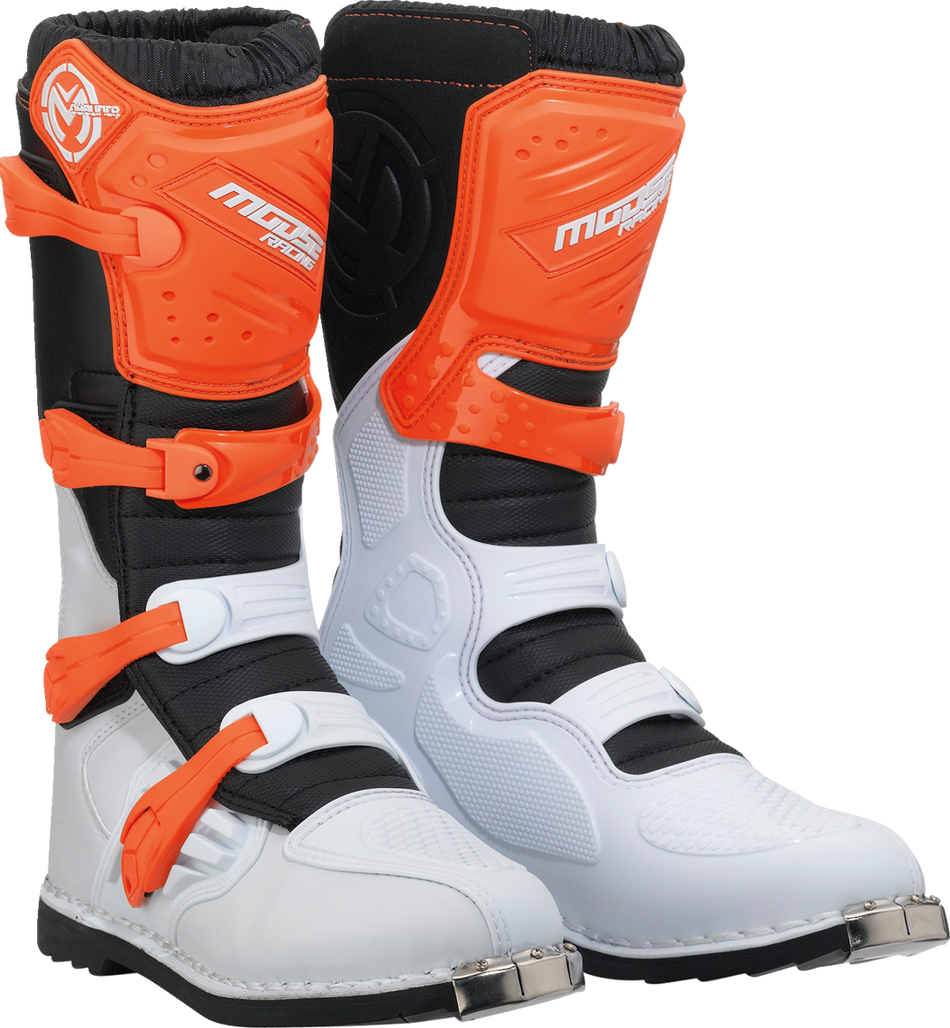 MOOSE RACING Qualifier Boots - Orange - Size 15 3410-2625