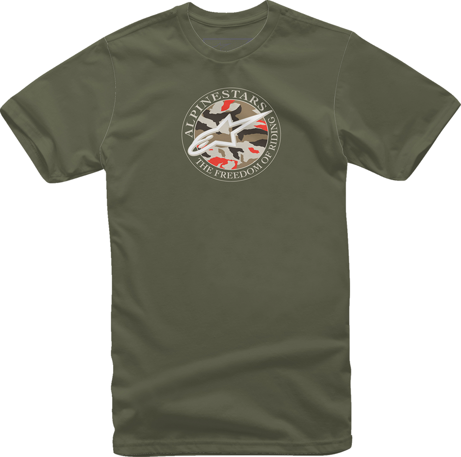 Camiseta ALPINESTARS Dot Camo - Militar - Grande 121372660690L 
