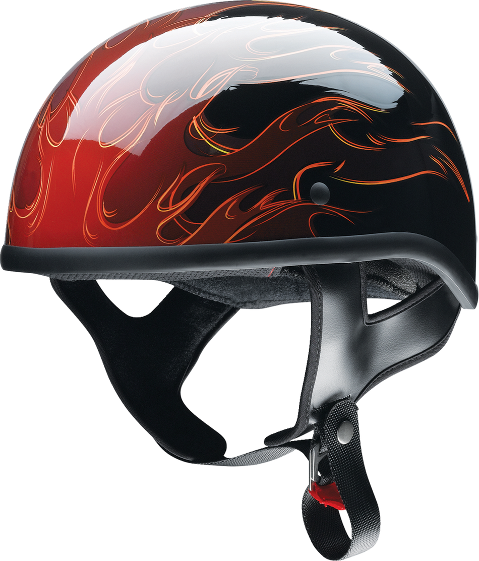 Z1R CC Beanie Helmet - Hellfire - Red - Medium 0103-1326