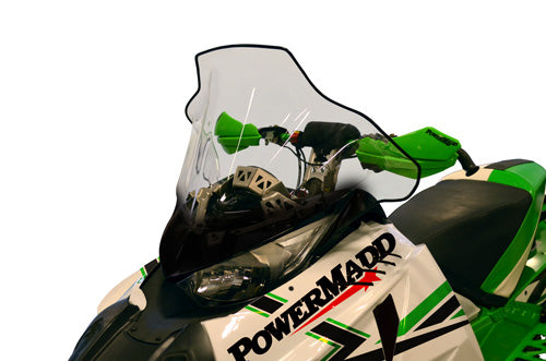 Powermadd Cobra Arctic Cat Mid Clear W/Black Graphics 224005