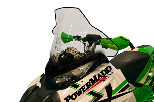 Powermadd Cobra Arctic Cat High Clear W/Black Graphics 224006