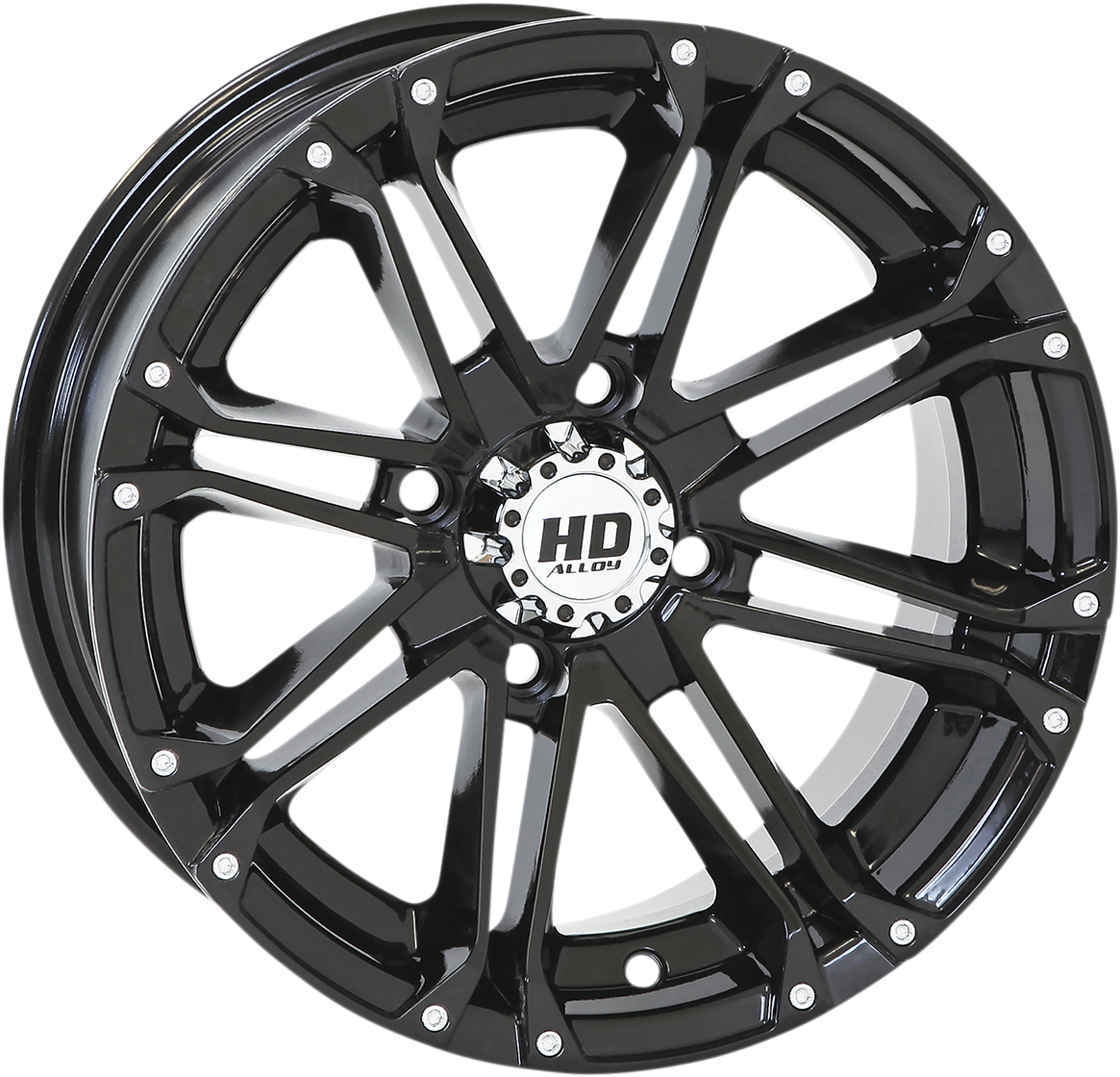 STI TIRE & WHEEL HD3 Wheel - Rear - Black - 12x7 - 4/110 - 2+5 (-47 mm) 12HD311