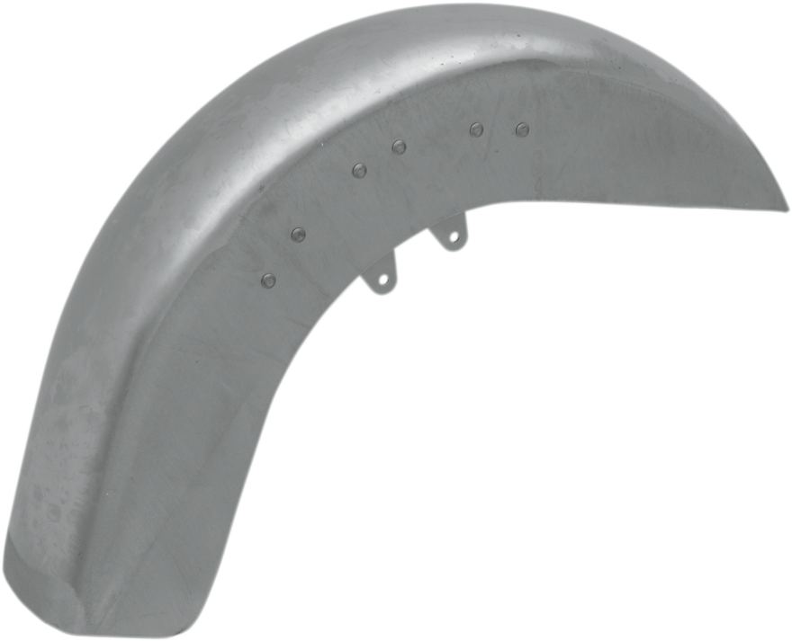 DRAG SPECIALTIES Smooth Front Fender - Raw - Steel 51-0608