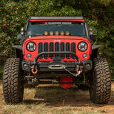 Rugged Ridge Arcus Front Bumper Set W/ Overrider 2018 Jeep Wrangler JK 11549.13