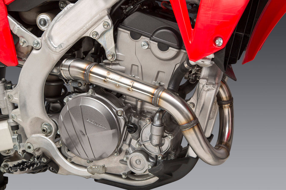 Yoshimura  Rs-12 Stainless Full Exhaust,  Stainless Muffler CRF250R/RX 22-24 228450s320