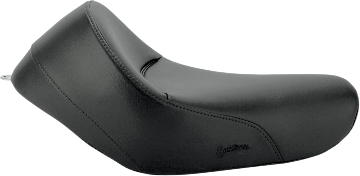 SADDLEMEN Heels Down Solo Seat - Without Backrest - Plain - Black - XL 807-03-0021