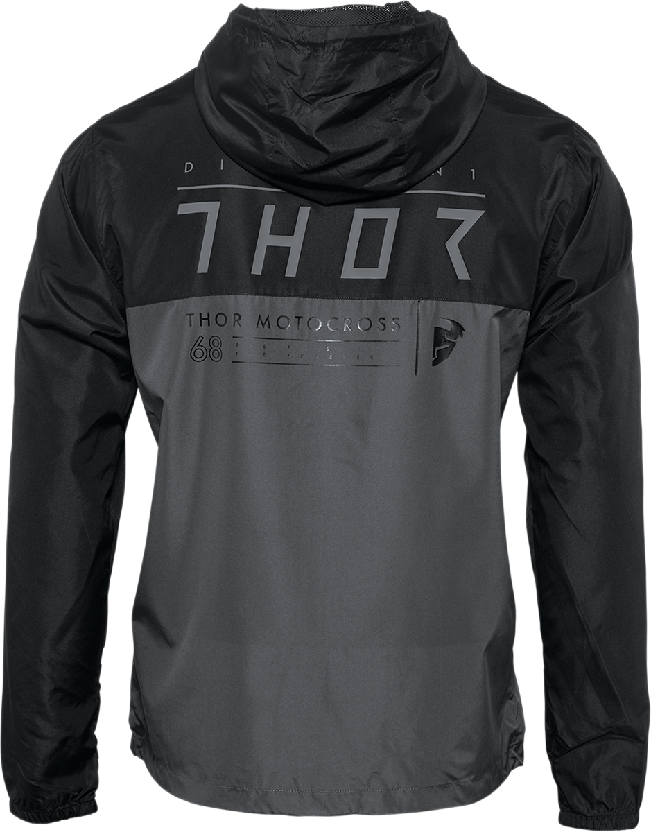 THOR Division Windbreaker - Black/Charcoal - 2XL 3001-1294