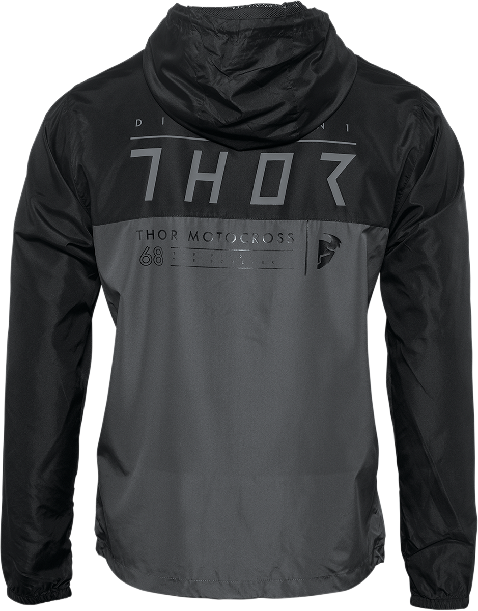 THOR Division Windbreaker - Black/Charcoal - Small 3001-1290