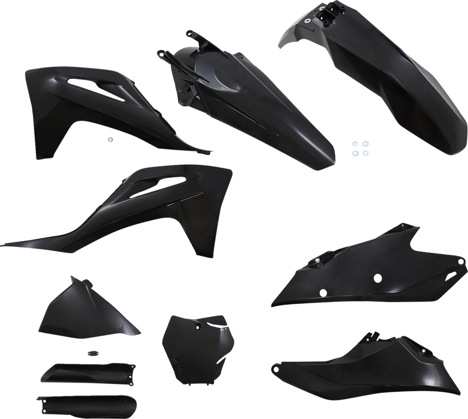 ACERBIS Full Replacement Body Kit - Black/Metallic 2872797440