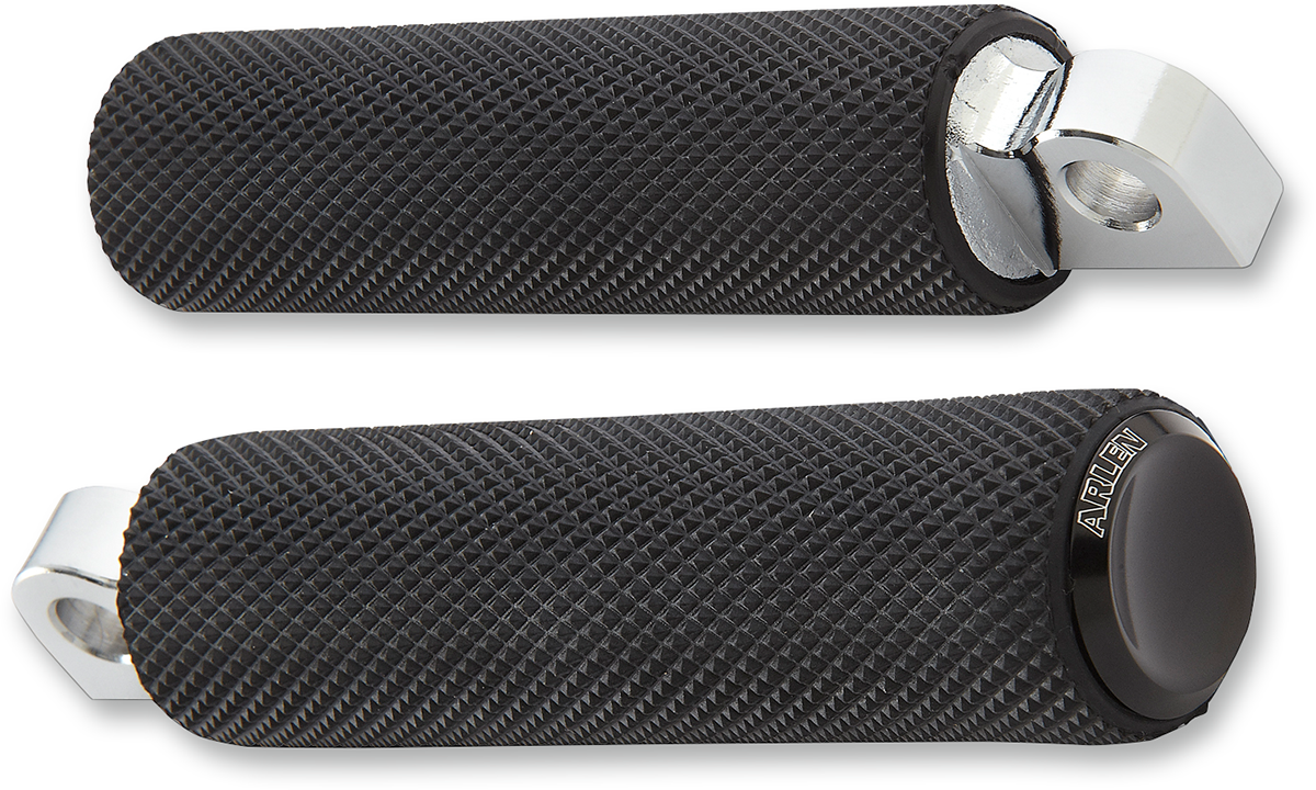 ARLEN NESS Footpegs - Knurled - Black 07-925