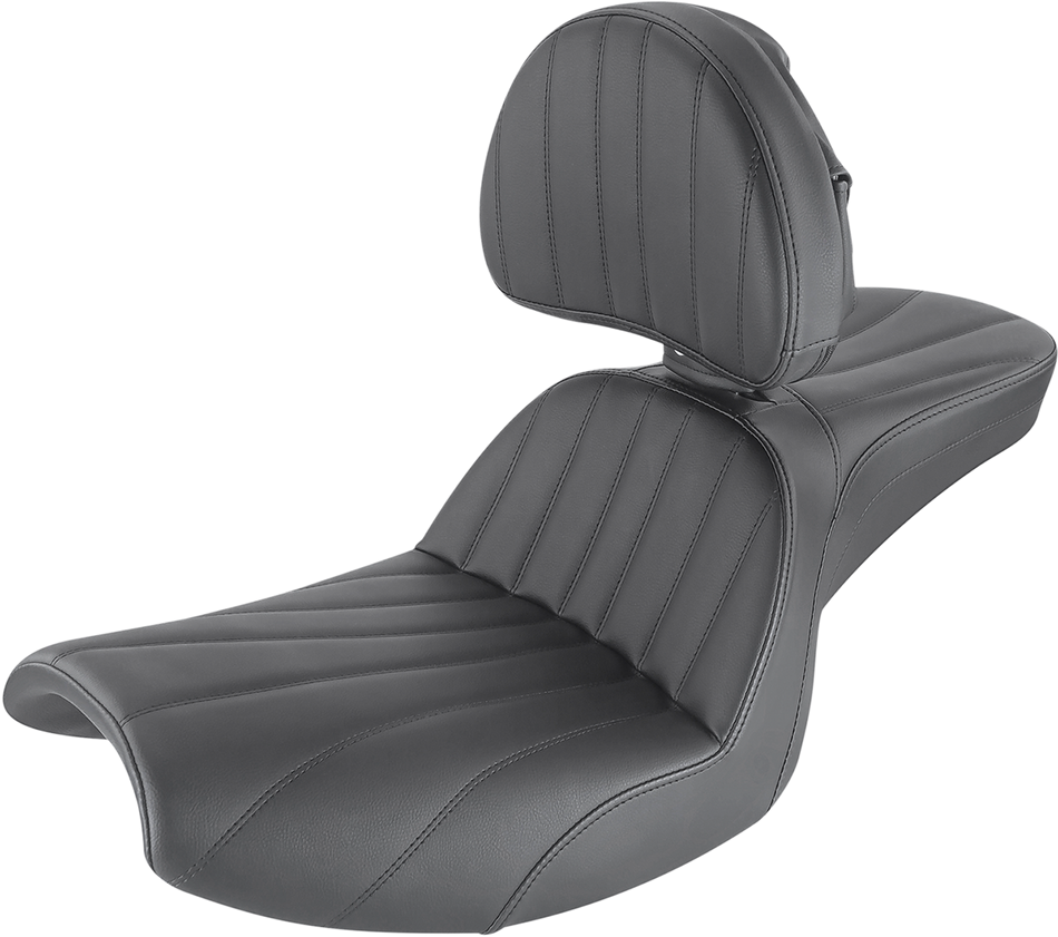 SADDLEMEN Step Up Seat - Lattice Stitched - Jessup - With Backrest JJ88209BR