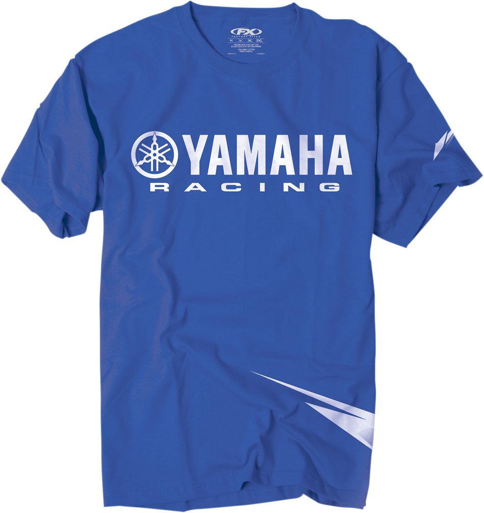 FACTORY EFFEX Yamaha Strobe T-Shirt - Blue - Medium 12-88160