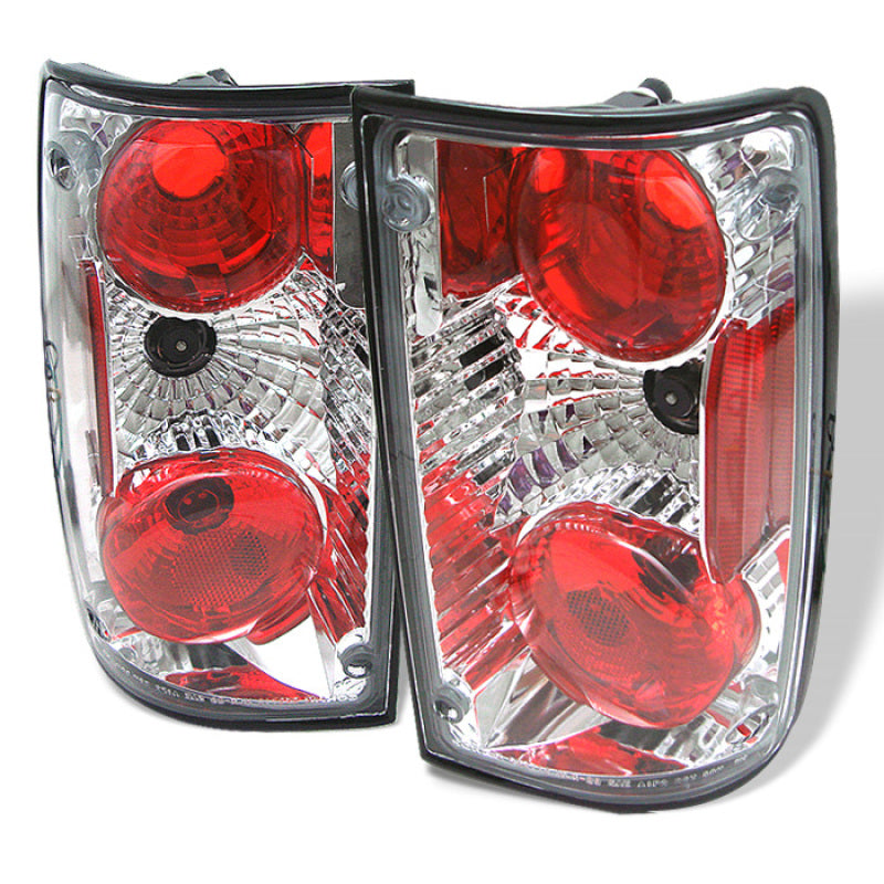 Spyder Toyota Pick Up 89-95 Euro Style Tail Lights Chrome ALT-YD-TP89-C 5007643