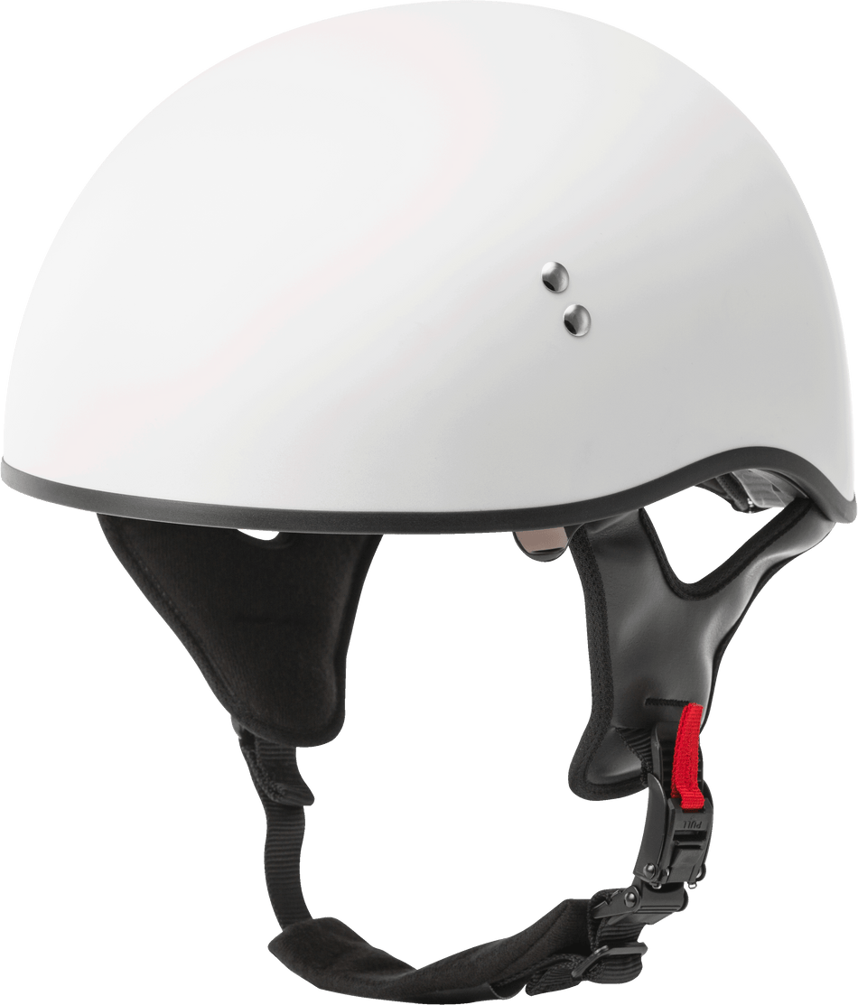 GMAX Hh-65 Half Helmet Naked Matte White Md H1650205