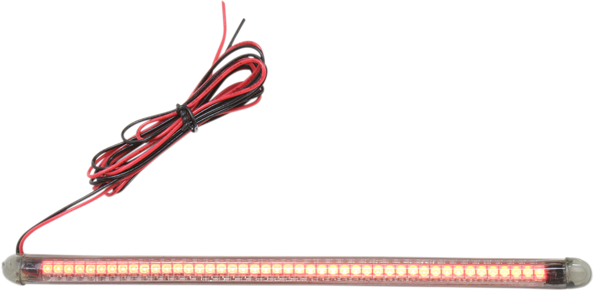 CUSTOM DYNAMICS TruFLEX® LED Strip - 6.3" - Red/Smoke TF45RS