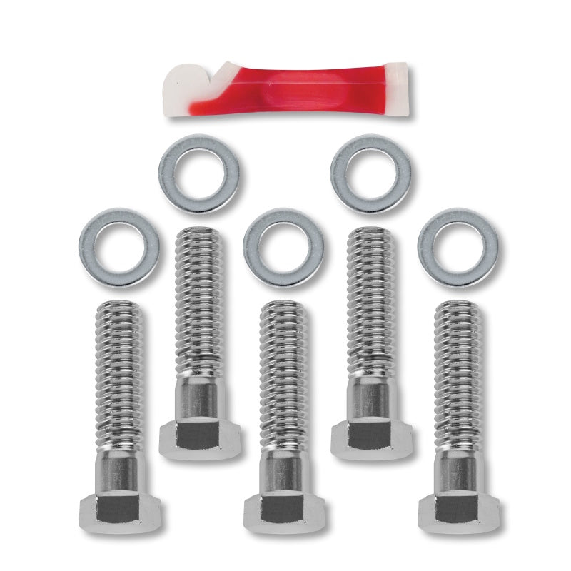 Performance Machine 00-Up HD Bolt Set Pulley Stainless Steel