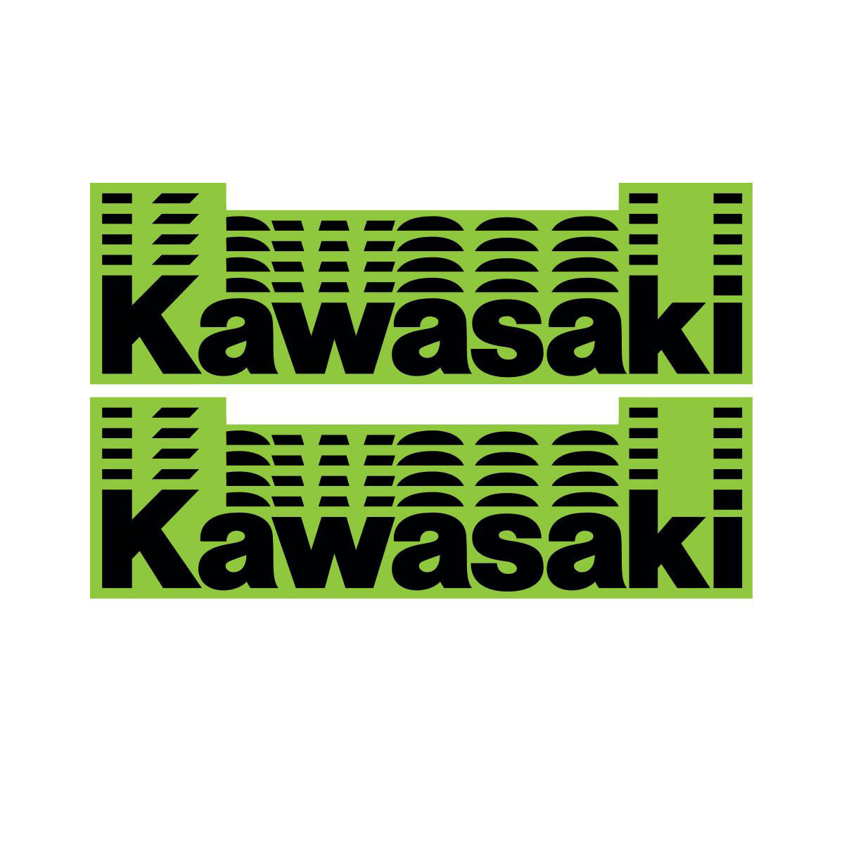 D-COR 6" Kawasaki Decal 10 Pk 40-20-107