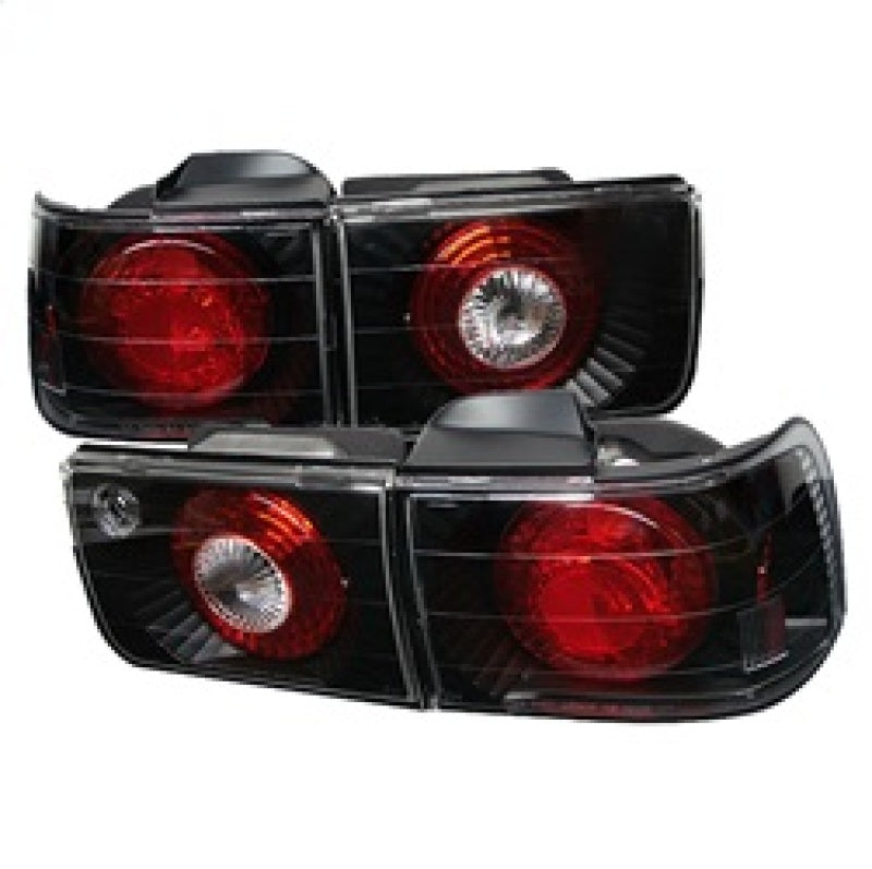 Spyder Honda Accord 92-93 4Dr Euro Style Tail Lights Black ALT-YD-HA92-4D-BK 5004093