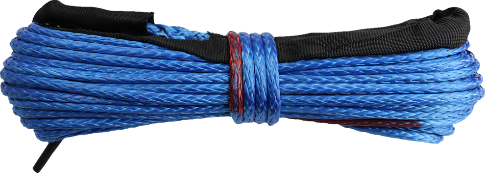 KFI PRODUCTS Winch Rope - Synthetic - Blue - 3/16" x 50' SYN19-B50