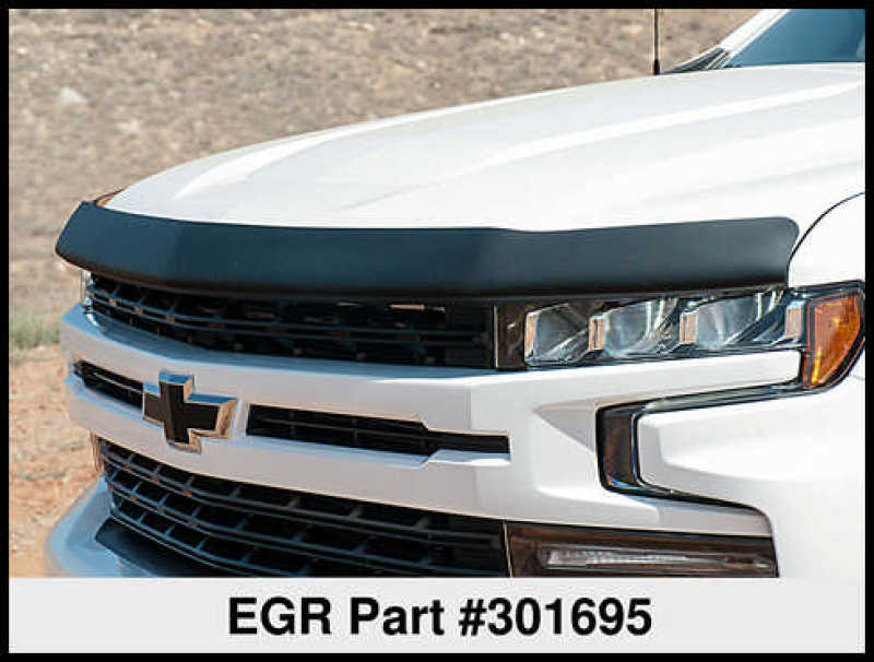 EGR 2019 Chevy 1500 Super Guard Hood Guard - Matte 301695