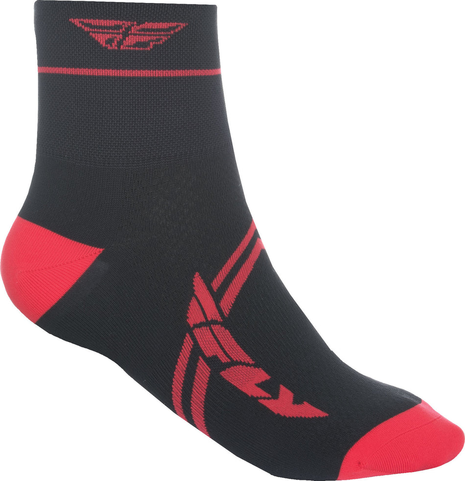 FLY RACING Action Socks Red/Black Lg/Xl 350-0362L
