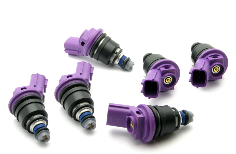 DeatschWerks 96-99 Nissan I30 VQ30 / RB25DET / Maxima VQ30de / 300zx 370cc Side Feed Injectors 01J-00-0370-6