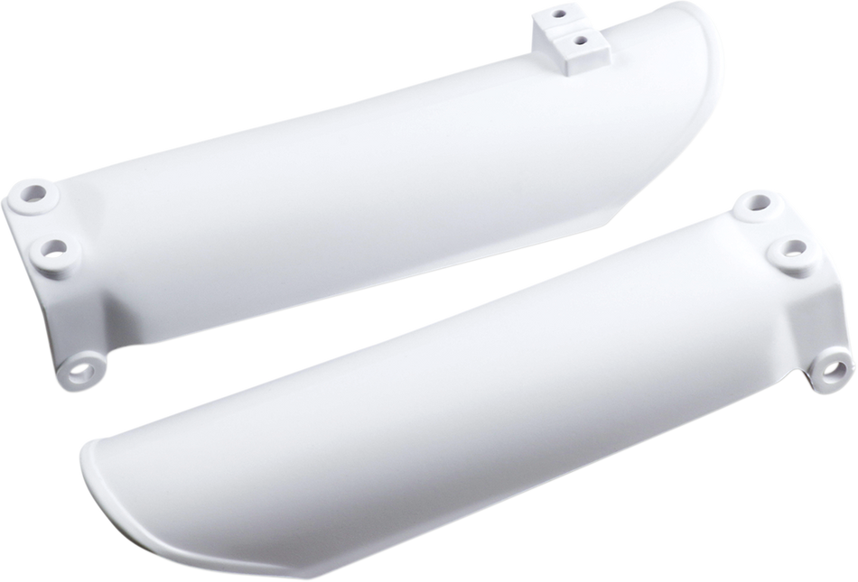 ACERBIS Lower Fork Covers for Inverted Forks - White 2732020002