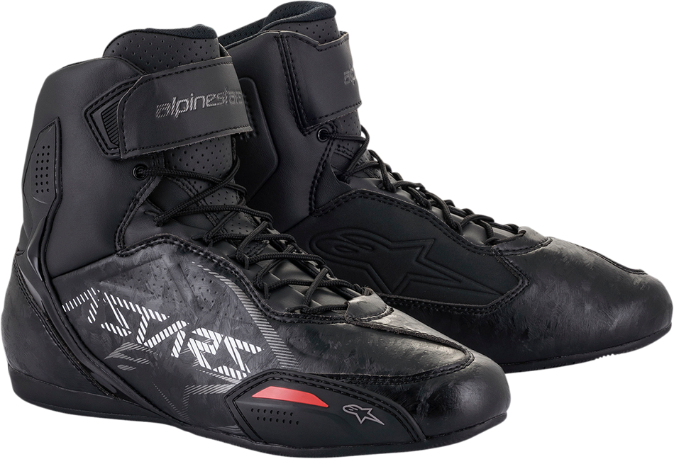 ALPINESTARS Faster-3 Shoes - Black/Gunmetal - US 8.5 2510219-11018.5