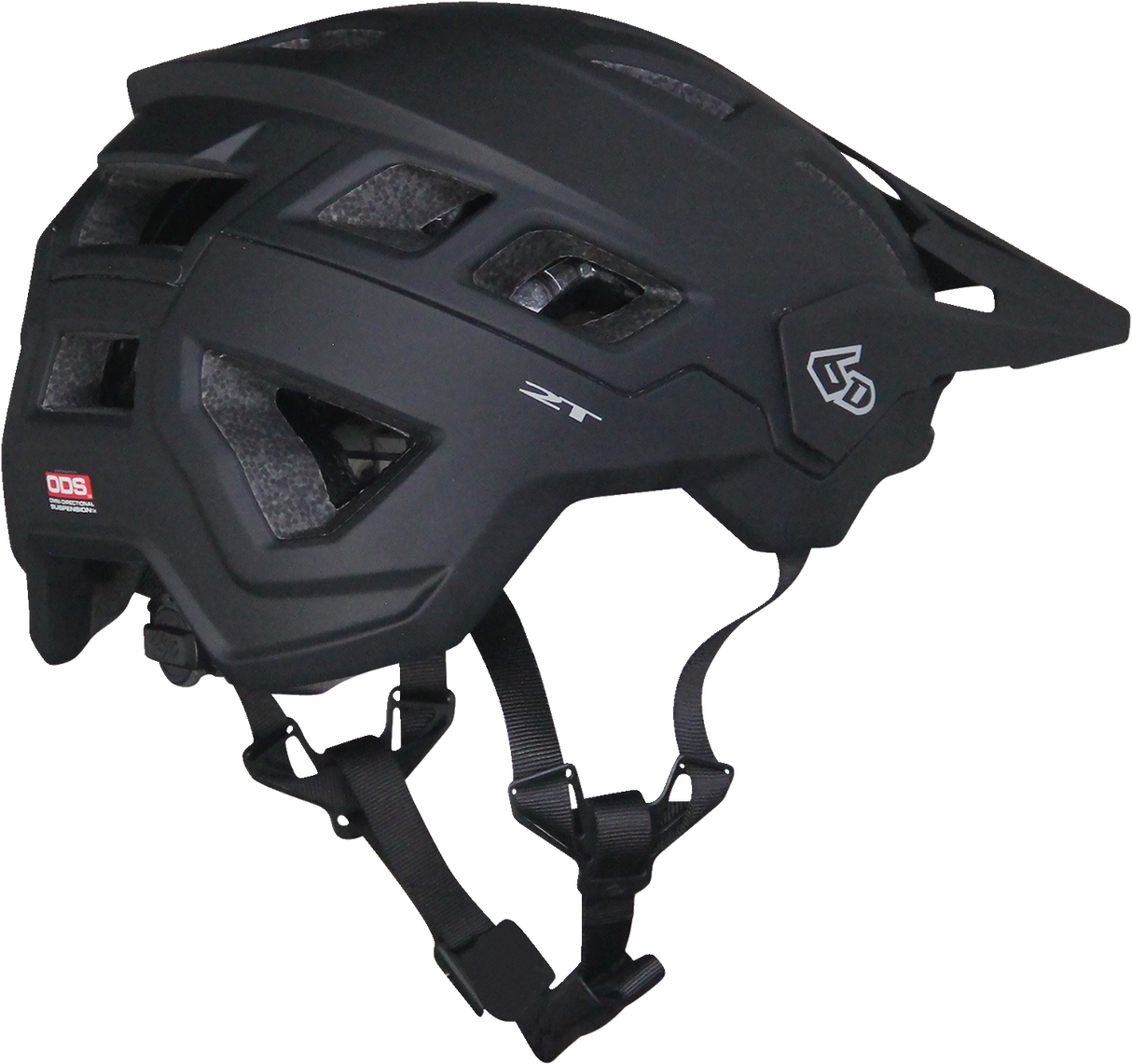 6D ATB-2T Helmet - Ascent - Black Matte - XL/2XL 23-0008