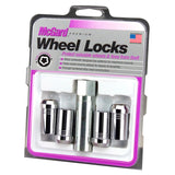 McGard Wheel Lock Nut Set - 4pk. (Tuner / Cone Seat) M14X1.5 / 22mm Hex / 1.648in. Length - Chrome 25115