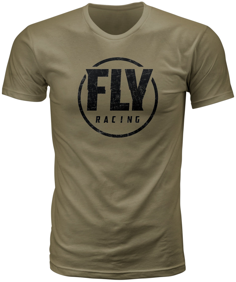 FLY RACING Fly Coaster Tee Military Green Lg 352-1202L