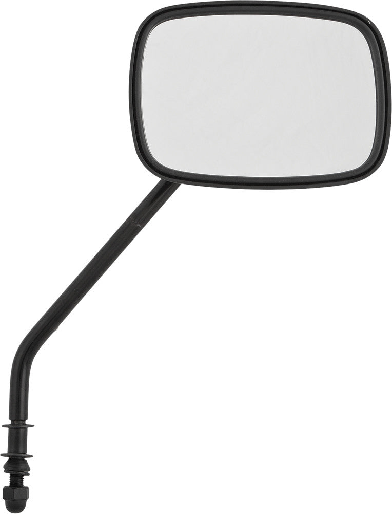 HARDDRIVE Mirror Oe Style 8" Stem L/R Black L/R 5x3.5" 30-851BK