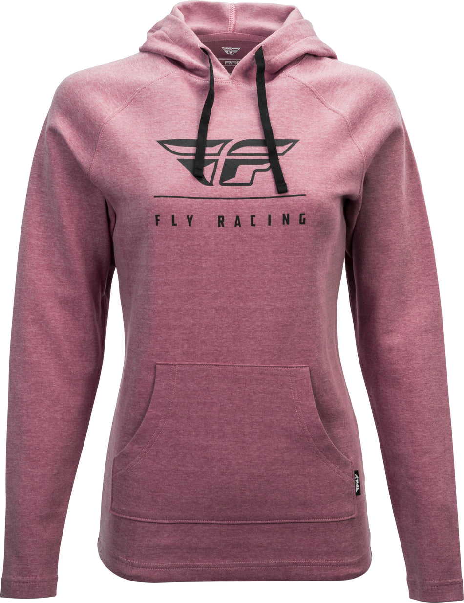 FLY RACING Fly Women's Crest Hoodie Mauve 2x 358-01372X