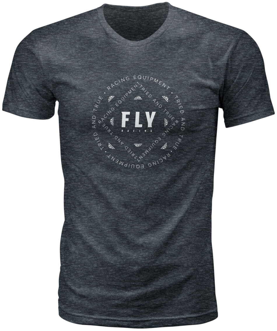 FLY RACING Fly Tried Tee Black Onyx Md 352-1230M
