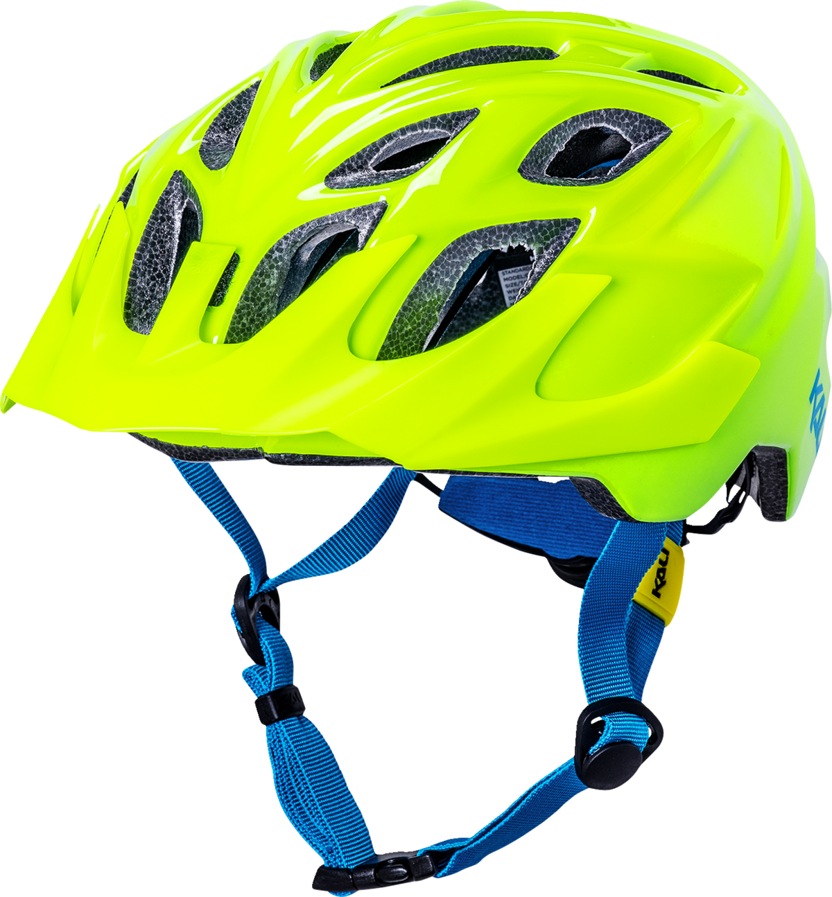 KALI Youth Chakra Helmet - Gloss Neon Yellow 0220922122