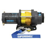 Superwinch 3500 LBS 12V DC 7/32in x 32ft Synthetic Rope Terra 3500SR Winch - Gray Wrinkle 1135270