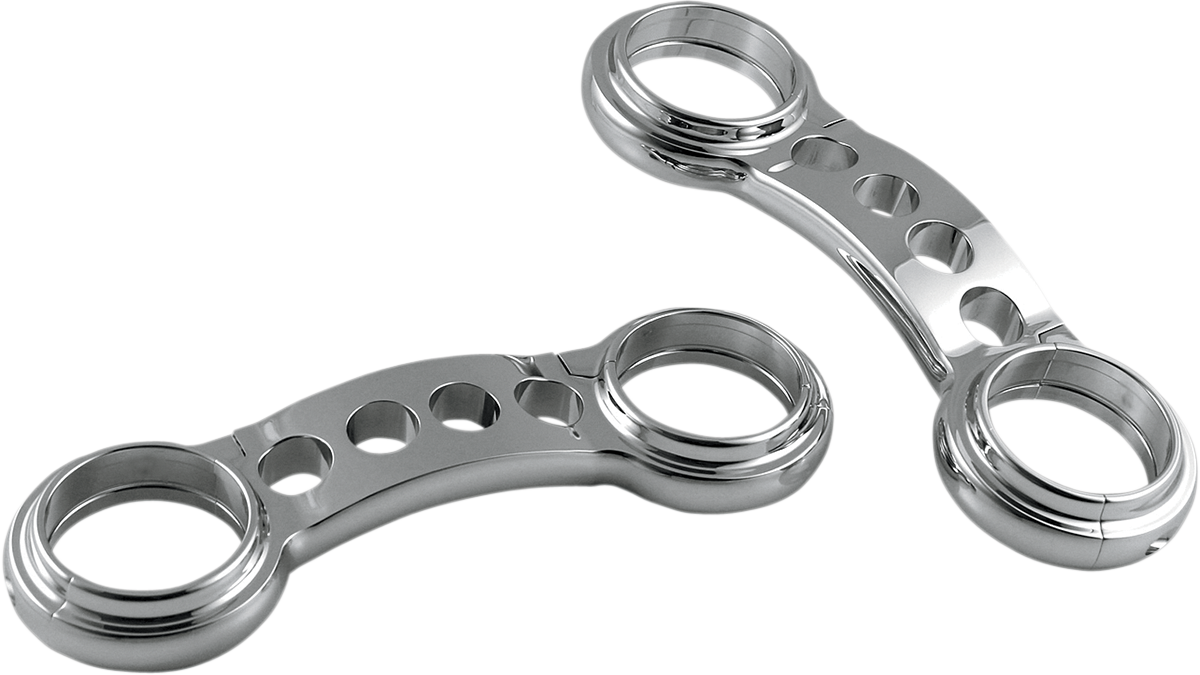 CUSTOM CYCLE ENGINEERING Fork Brace - Chrome - 49 mm - '06-'17 FXD TB 2649-1 DG