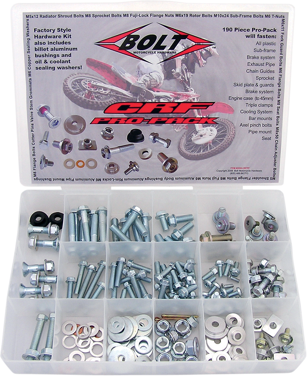 Paquete profesional BOLT - Honda CRF 2008-CRFPP 