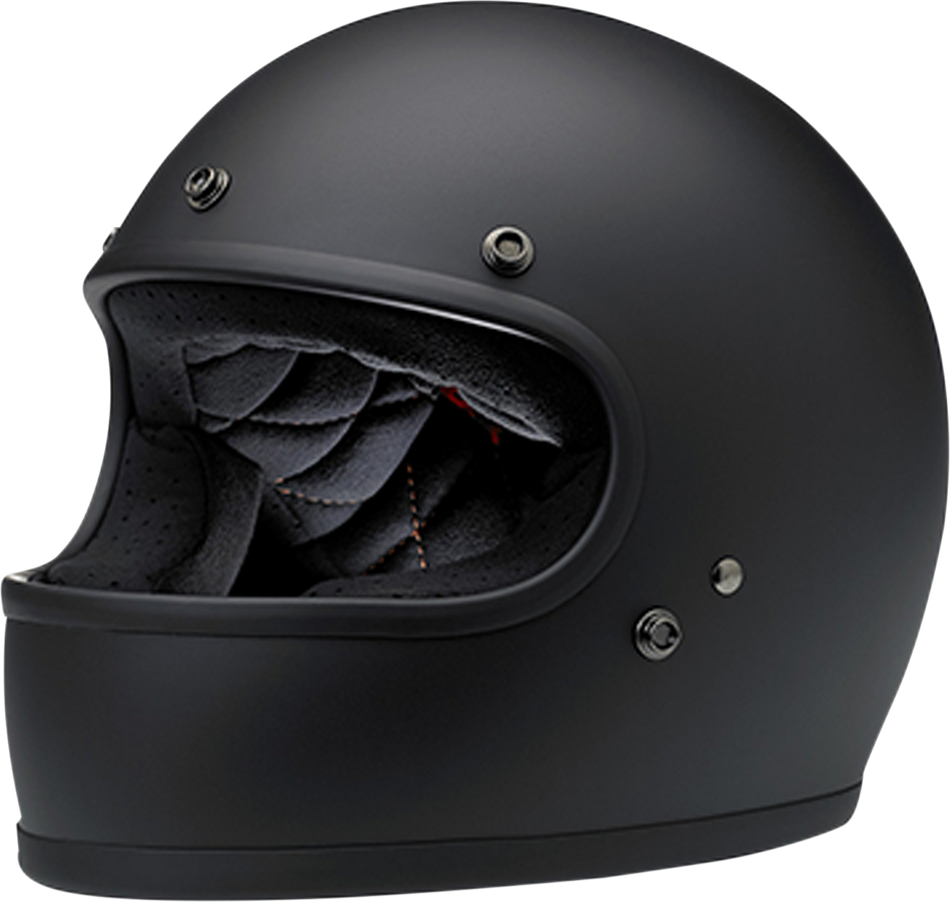 BILTWELL Gringo Helmet - Flat Black - Large 1002-201-104