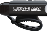 LEZYNE Micro Drive 600XL Light - LED - 600 lumen - Gloss Black 1LED2V504