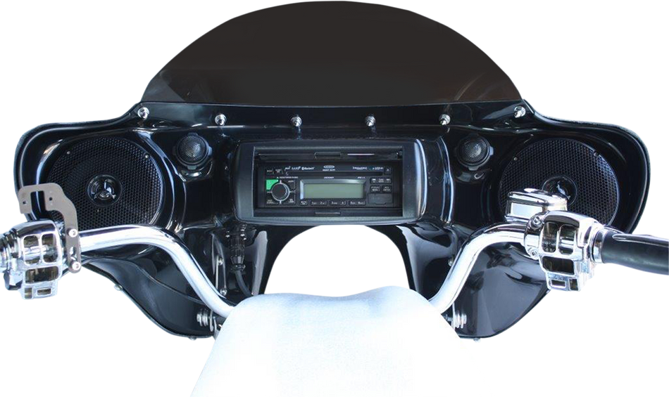 HOPPE INDUSTRIES Sport Stereo Fairing - Handlebar Control - Softail HPKT-0038A