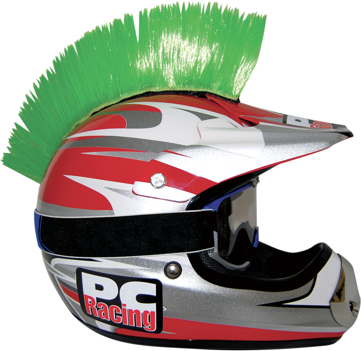 PC RACING Helm Mohawk - Grün PCHMGREEN 