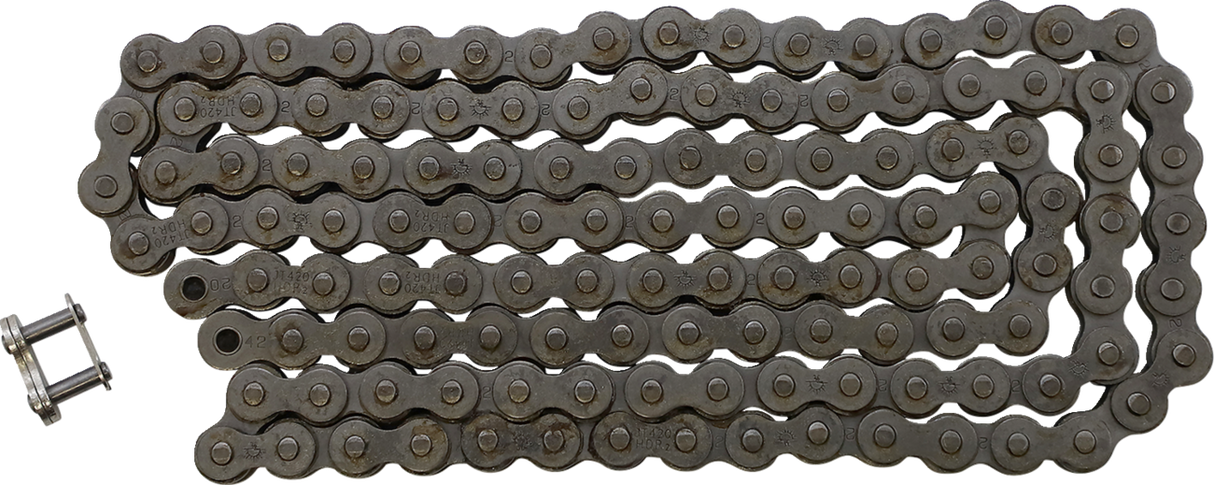 JT CHAINS 420 HDR - Heavy Duty Drive Chain - Steel - 126 Links JTC420HDR126SL