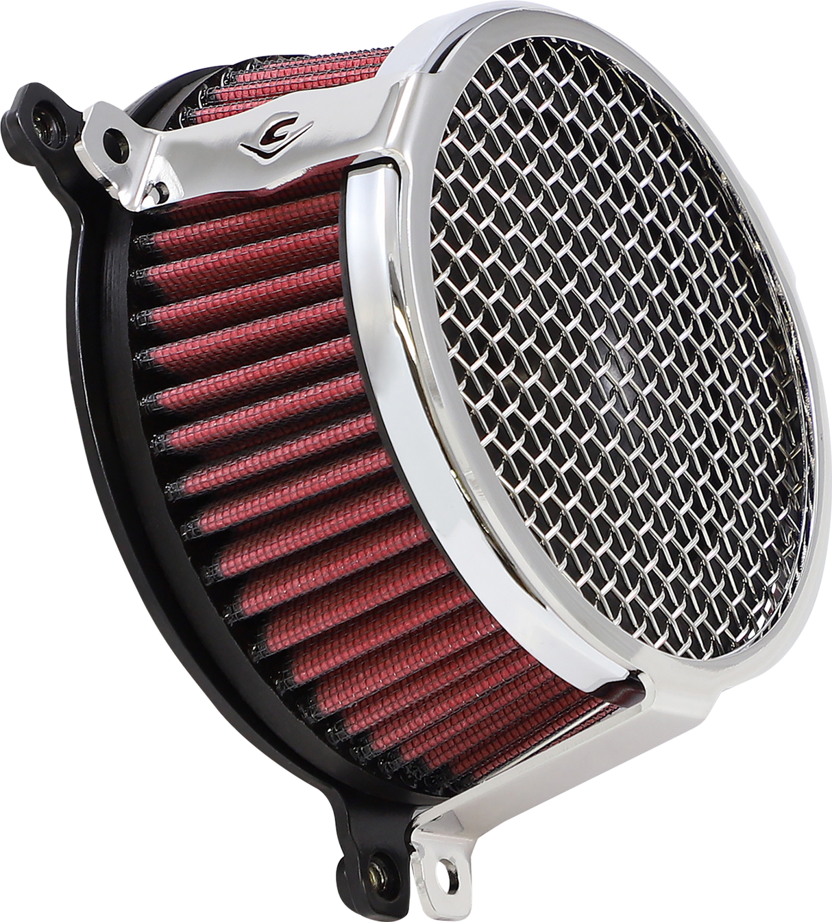 COBRA Air Filter - Plain - Chrome 606-0102-03-SB