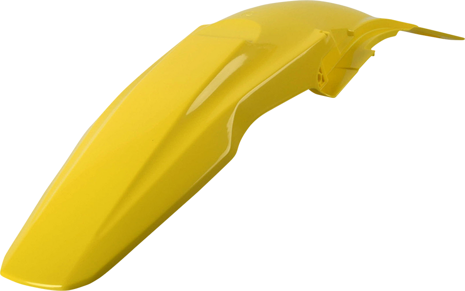 POLISPORT Fender - Rear - Yellow - RMZ 250 8568800001