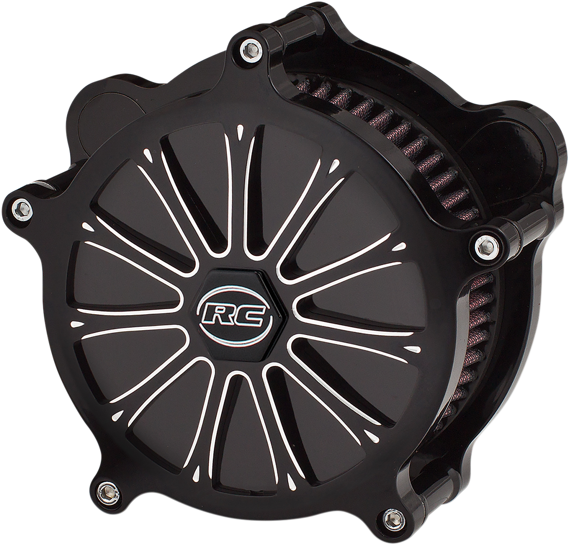 RC COMPONENTS Exile Air Cleaner - Black AB01B-122E