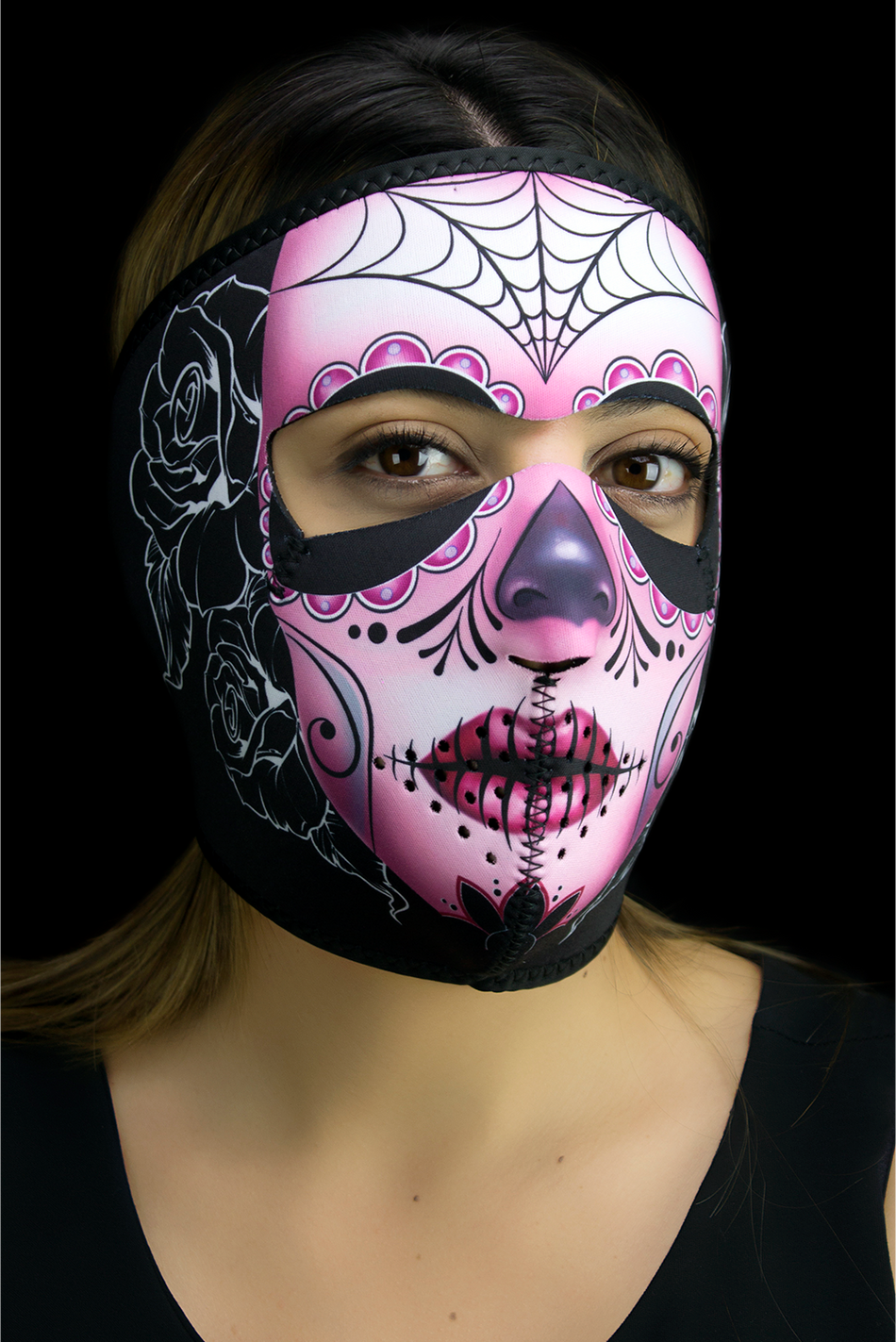 ZAN HEADGEAR Full-Face Mask - Sugar Skull WNFM082