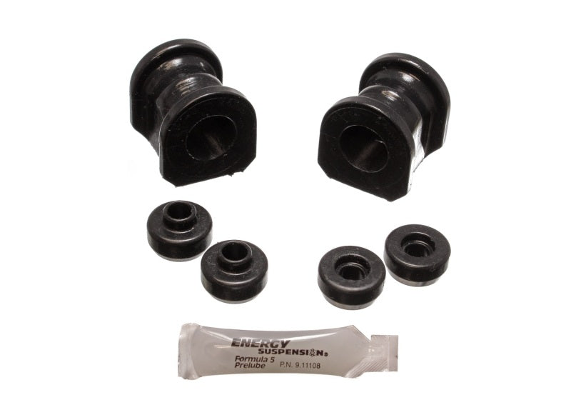 Energy Suspension 89-94 Nissan 240SX (S13) Black 24mm Front Sway Bar Bushing Set 7.5121G